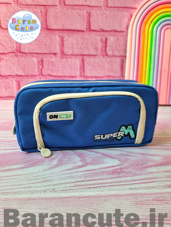 جامدادی وارداتیدو زیپ طرح super