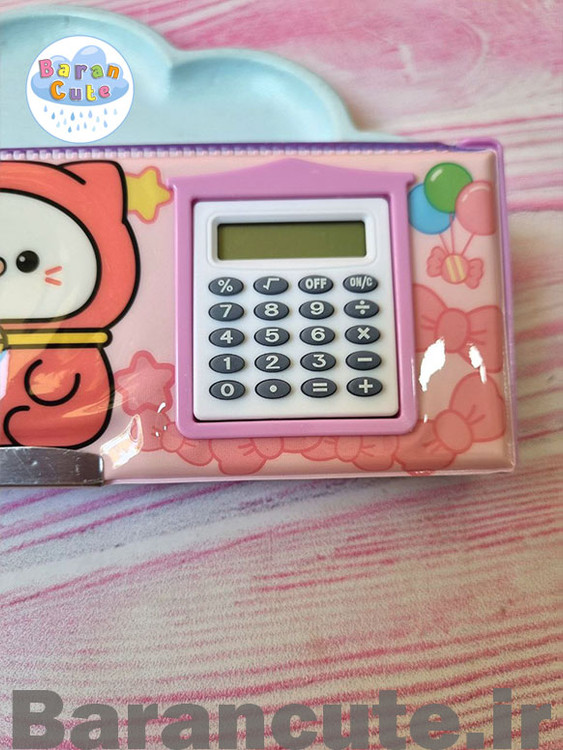 جامدادی مگنتی ماشین حساب دار طرح پیشی