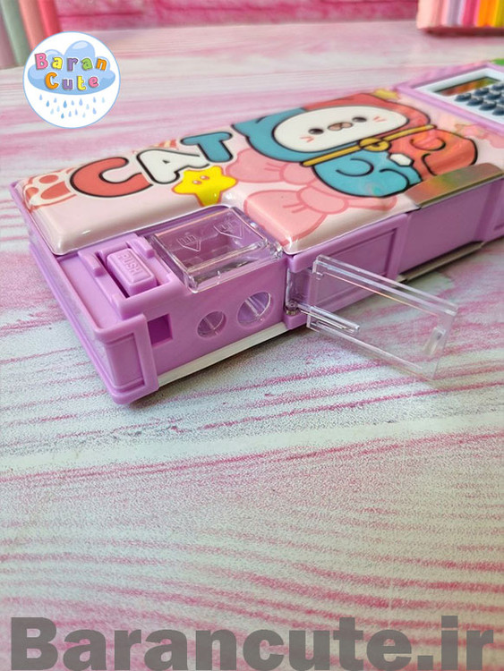 جامدادی کتابی مگنتی ماشین حساب دار