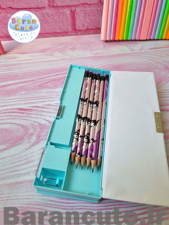 جامدادی کتابی مگنتی ماشین حساب دار پنگوئن