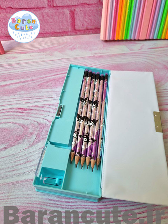 جامدادی کتابی مگنتی ماشین حساب دار پنگوئن