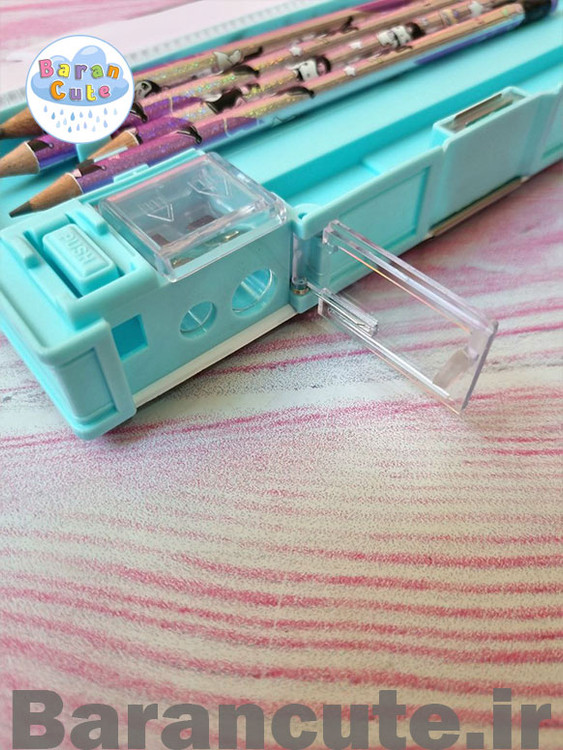 جامدادی کتابی ماشین حساب دار طرح پنگوئن