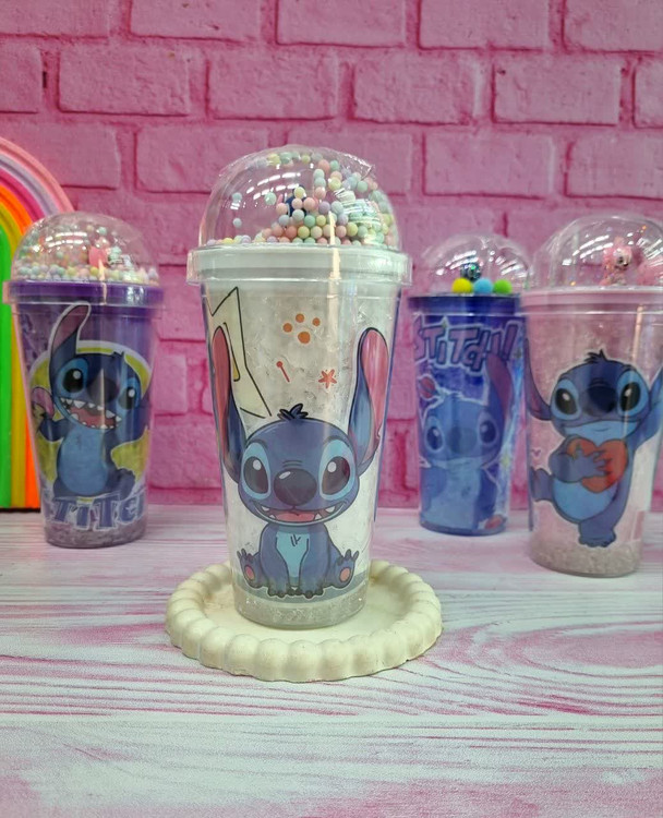 لیوان اسموتی چراغ دار طرح استیج