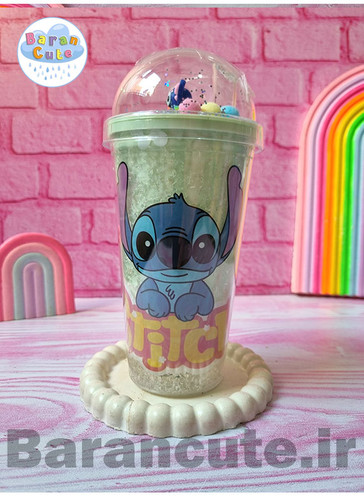 لیوان اسموتی وارداتی چراغ دار