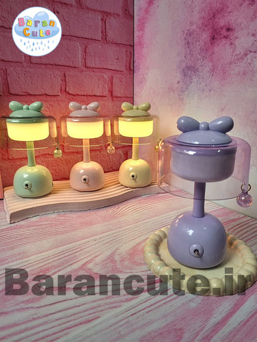 چراغ خواب و شب خواب اورجینال وارداتی طرح پاپیون مرواریدی