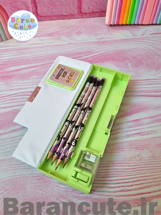 جامدادی کتابی مگنتی ماشین حساب دار