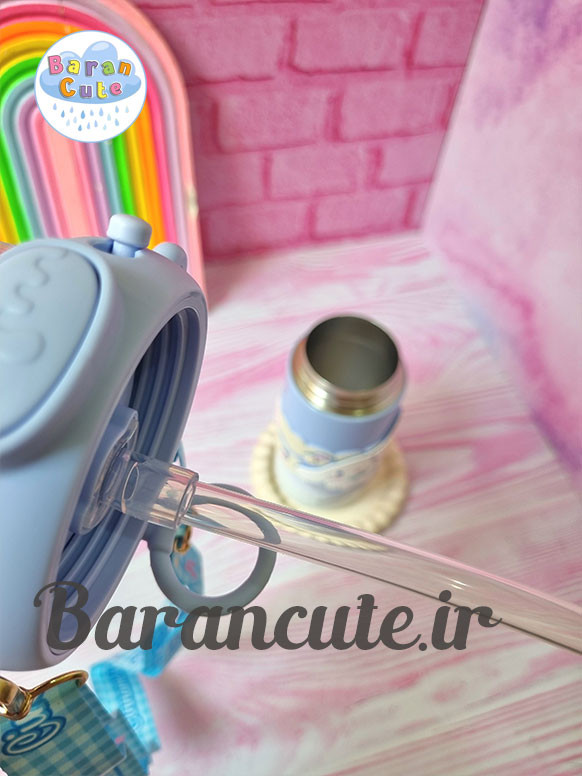 تراول ماگ فانتزی ( اورجینال برند سانریو ) وارداتی 600 میل دوحالته طرح سینامورول