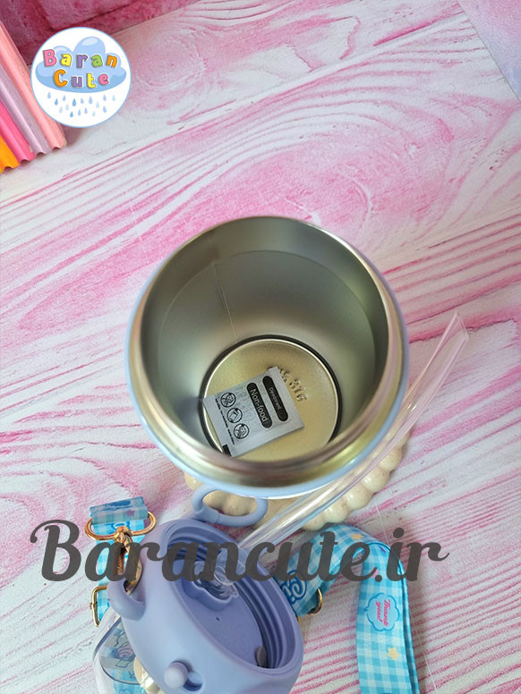 تراول ماگ فانتزی ( اورجینال برند سانریو ) وارداتی 600 میل دوحالته طرح سینامورول