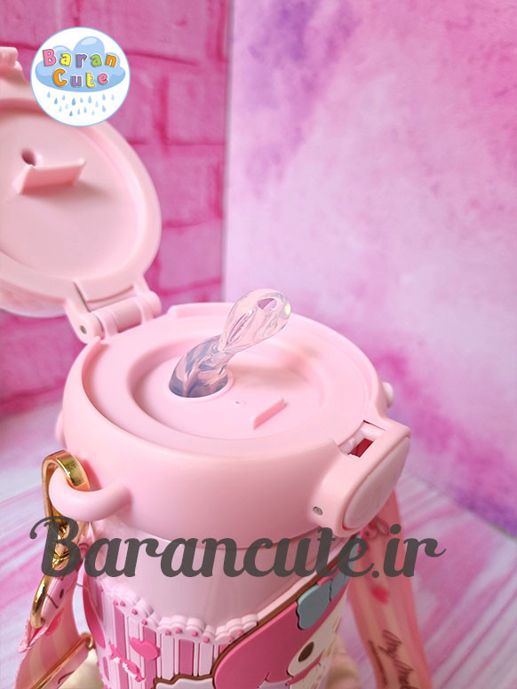 تراول ماگ فانتزی ( اورجینال برند سانریو ) وارداتی 500 میل نی دار طرح ملودی