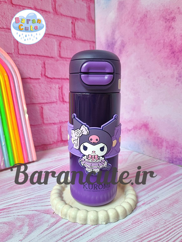 تراول ماگ فانتزی ( اورجینال برند سانریو ) وارداتی 500 میل دو حالته طرح کورومی
