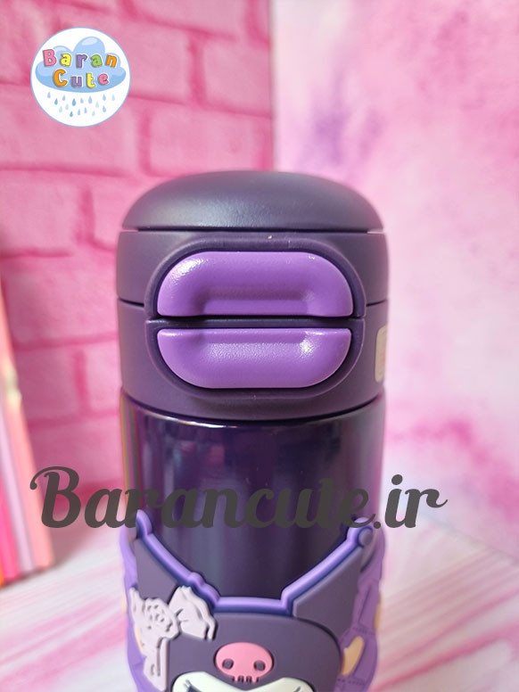 تراول ماگ فانتزی ( اورجینال برند سانریو ) وارداتی 500 میل دو حالته طرح کورومی