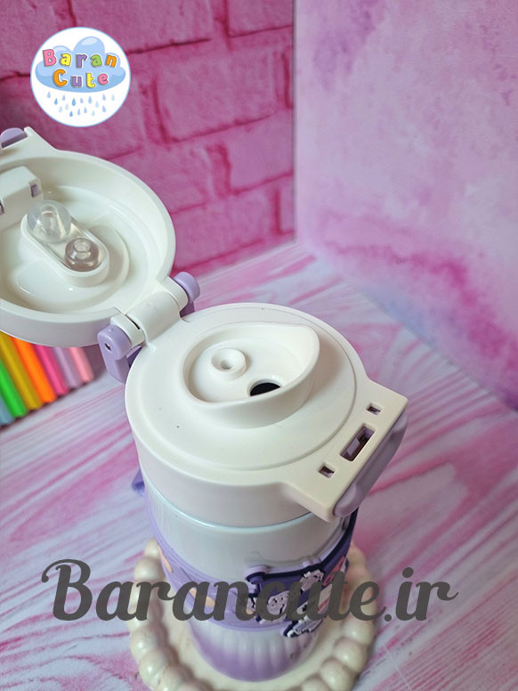 تراول ماگ فانتزی ( اورجینال برند سانریو ) وارداتی 500 میل دو حالته طرح کورومی یاسی