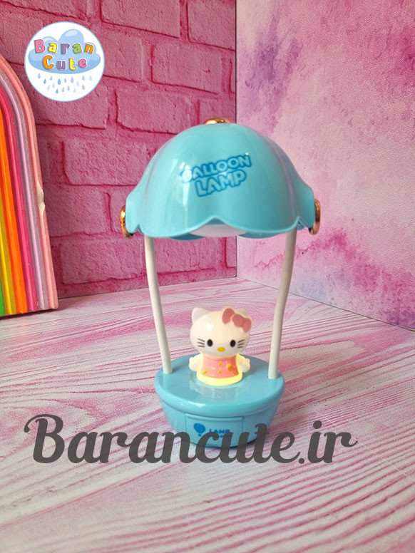 چراغ خواب و شب خواب فانتزی تراش دار وارداتی طرح بالن کیتی