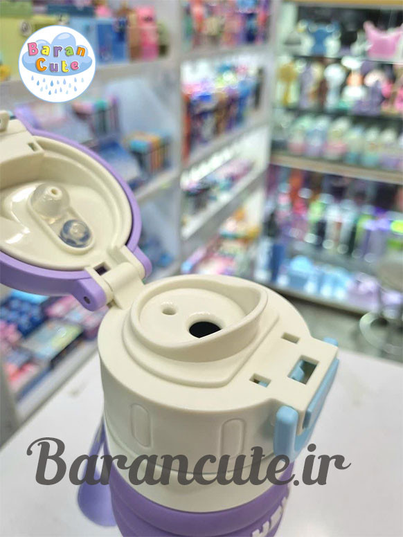 تراول ماگ فانتزی (فلاسک مسافرتی) وارداتی 500 میل دو حالته طرح کاپی بارا و دوستان